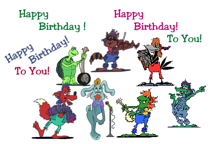 Image result for happy birthday animated